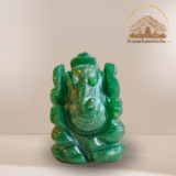 Green Jade Ganesha Idol 60gms weight  – Divine Prosperity Statue