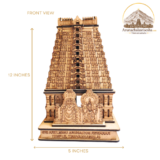 Annamalaiyar Temple Raja Gopuram Miniature 12 inch – Divine Spiritual Decor
